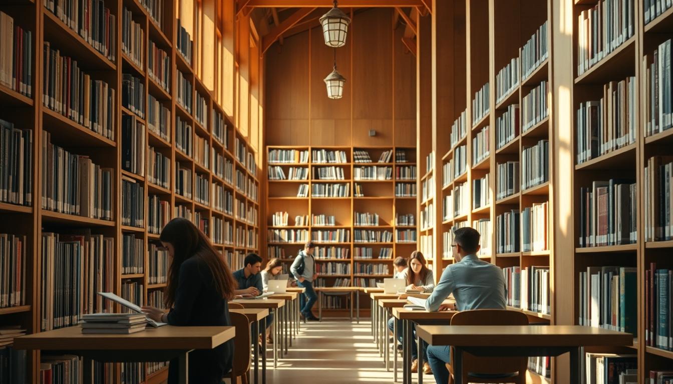 Student using a study guide to organize academic notes